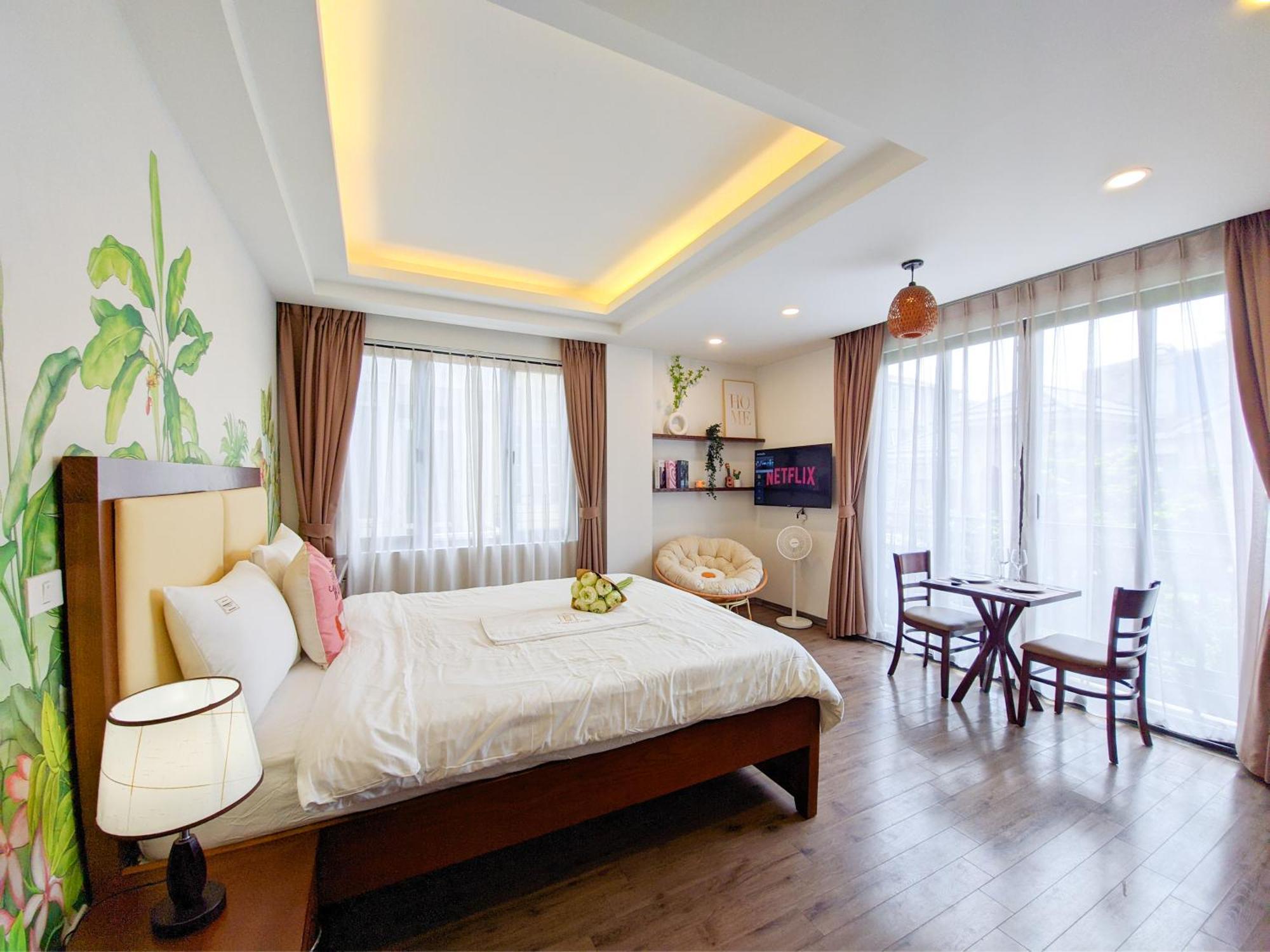 T98 Westlake Quang An - Tay Ho Center Garden View Studio! Hanoi Buitenkant foto